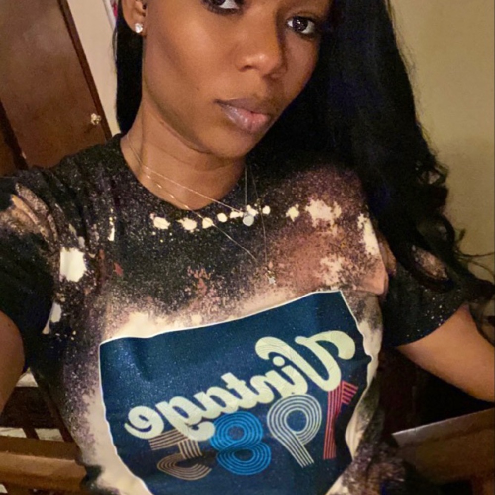 Bleached tshirt